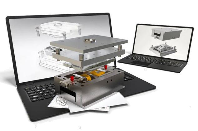 CAD development process plastic mold